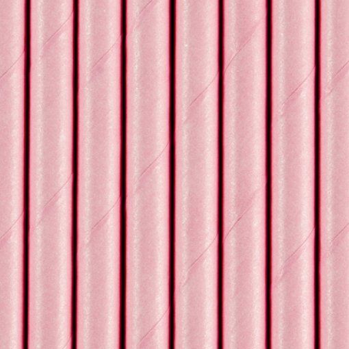 Palhinhas De Papel – Rosa Bebé - Image 2