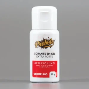 Corante Alimentar em Gel Lipossolúvel Extra Forte Vermelho – 25gr