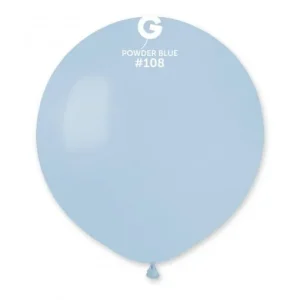 25 Balões Azul Bebé de 48 cm GEMAR – Powder blue