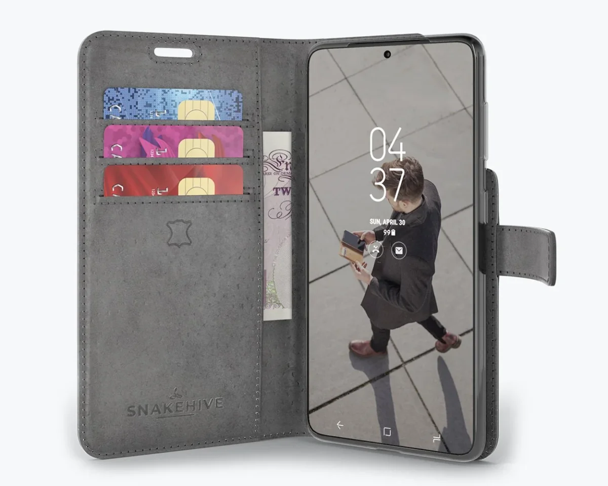 Samsung Galaxy S21 - Vintage Leather Wallet Phone Case - Image 9