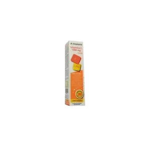 Arkopharma Vitamina C 1000 mg + Zinco Comprimidos efervescentes, Tubo 20Unidade(s) Laranja