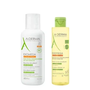 A-Derma Exomega Control Bálsamo 400ml + Oferta Oleo 200mL