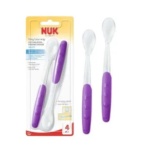 Nuk Colher fácil aprendizagem, 1Unidade(s) 4M+ Silicone