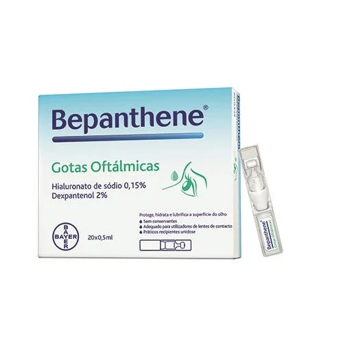 Bepanthene Gotas Oftálmicas, 0,5mL x 20 unidoses