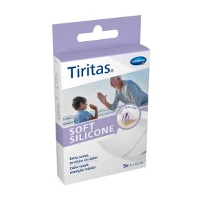 Tiritas Soft Silicone Pensos 6x10cm – 5 pensos