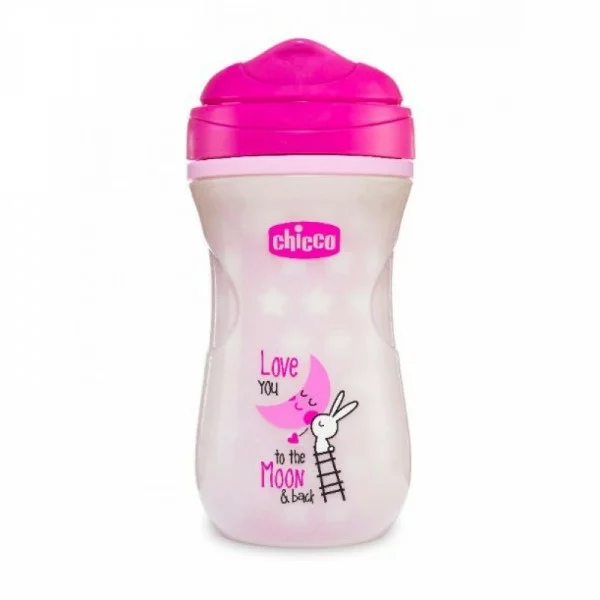 Chicco Copo Brilha no Escuro Rosa 14M+ 1 copo