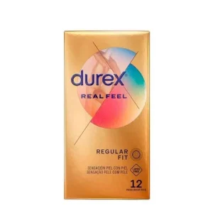 Durex RealFeel Preservativo, 12 Saqueta 1Unidade(s)