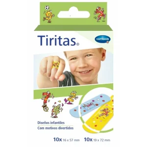Tiritas Kids 20 unidades (2 tamanhos)