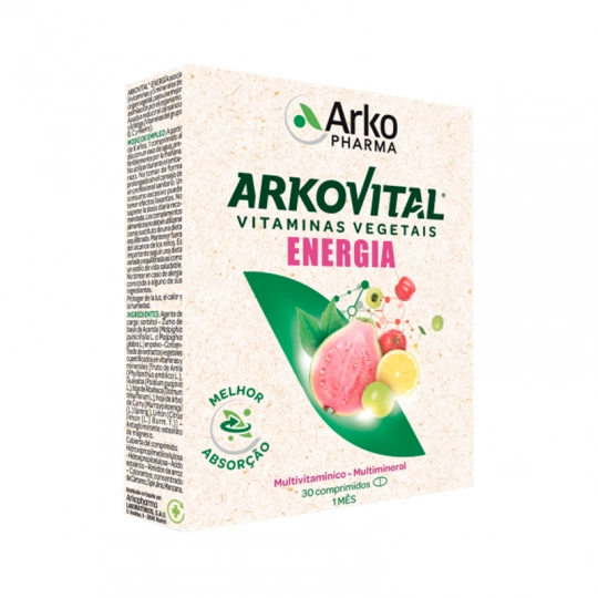 Arkovital Energia 30 comprimidos