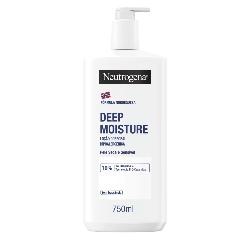 Neutrogena Loção Corporal Hipoalergénica Hidratação Profunda 750mL - Image 2