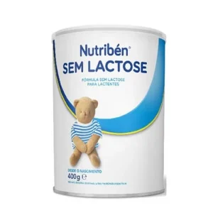 Nutribén Leite em pó sem lactose, Lata 400g