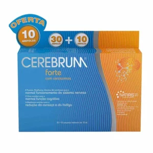 Cerebrum Forte Ampolas c/ Oferta 10 Ampolas 30 + 10 ampolas