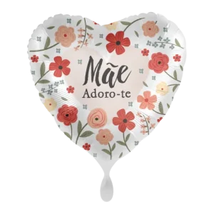 Balão Dia da Mãe Adoro-te Foil 43cm