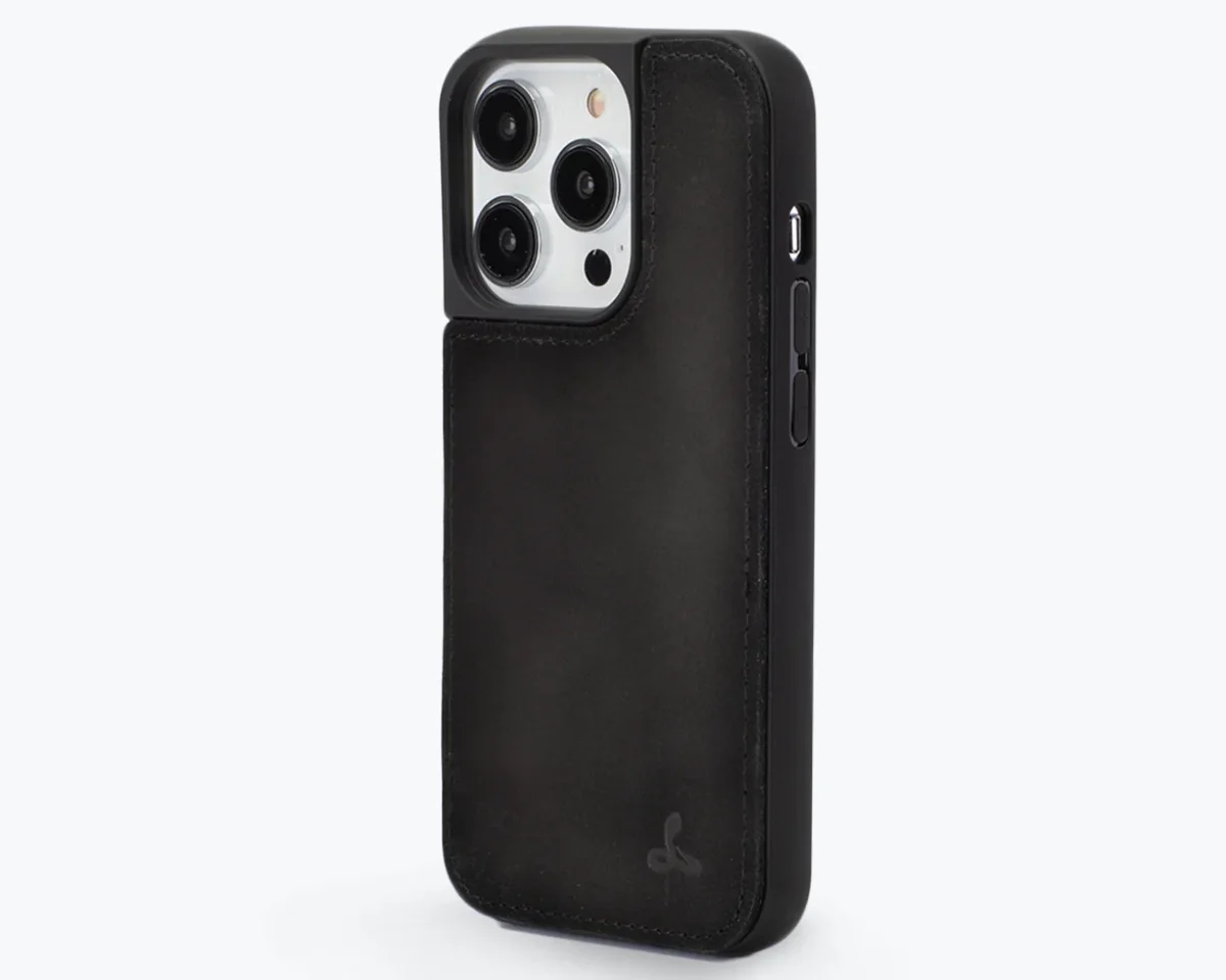 Apple iPhone 14 Pro - Vintage Leather Back Case - Image 6