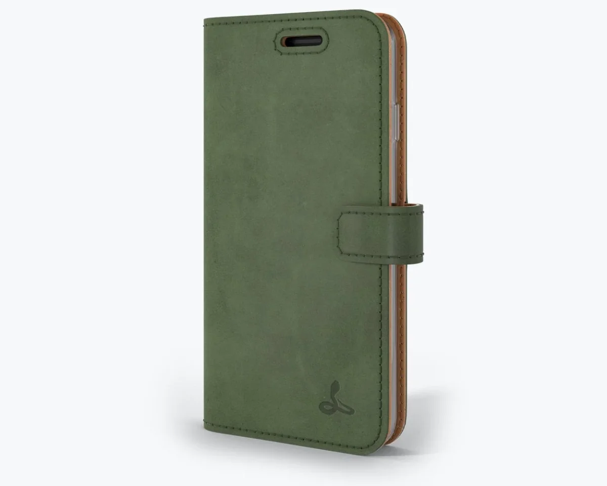Apple iPhone SE (2020) / SE (2022) - Vintage Leather Wallet Phone Case - Image 4