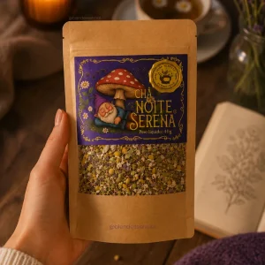Chá Natural Noite Serena [Calmante e Relaxante] Cura Herbal – 40g