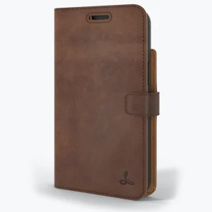 Apple iPhone 13 Mini - Vintage Leather Wallet Phone Case