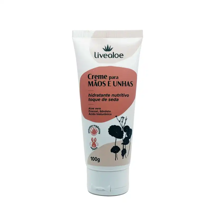 Creme para Mãos e Unhas Livealoe – 100g - Image 2