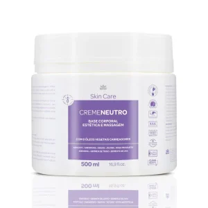 Creme Neutro Corporal Natural Para Óleos Essenciais WNF – 500g