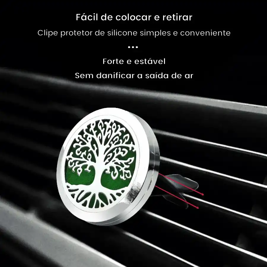 Difusor Veicular de Óleos Essenciais Dália Aço Inox Premium 316L - Image 3