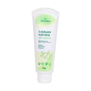Esfoliante Natural Aloe Cupuaçu Multifuncional Livealoe – 120g