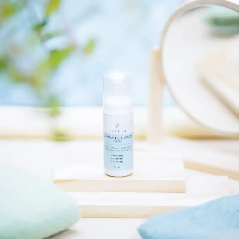 Espuma de Limpeza Facial Herbia – 50ml - Image 3