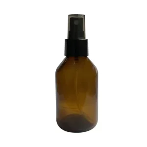 Frasco de Vidro Ambar Válvula Spray – 100ml