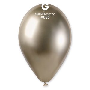 50 Balões Cromados Prosecco de 33 cm GEMAR