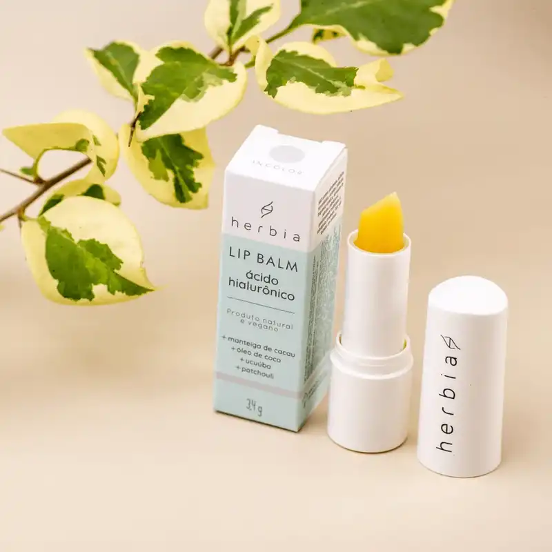 Lip Balm com Ácido Hialurônico Herbia - Image 3