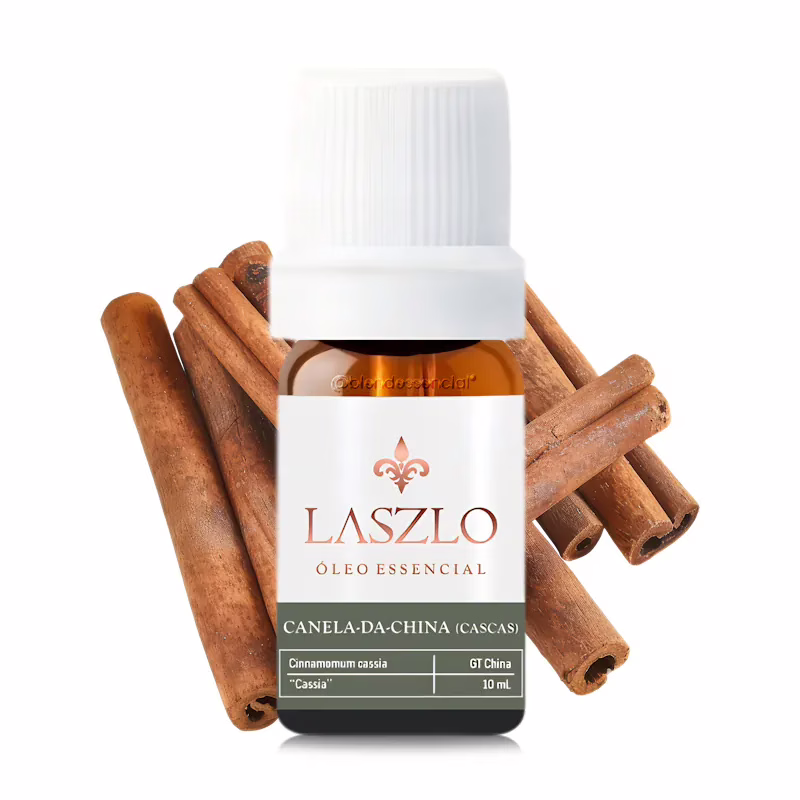 Óleo Essencial Canela-da-China “Casca” GT China Laszlo – 10ml