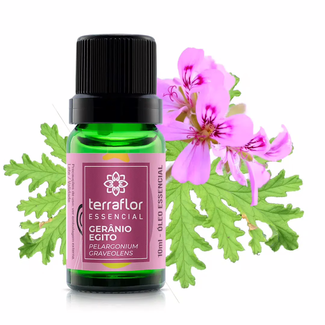 Óleo Essencial de Gerânio Egito Terraflor – 10ml