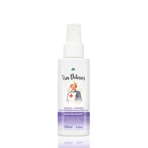 Óleo Relaxante Tia Dolores Para Dores Musculares(120ml) WNF