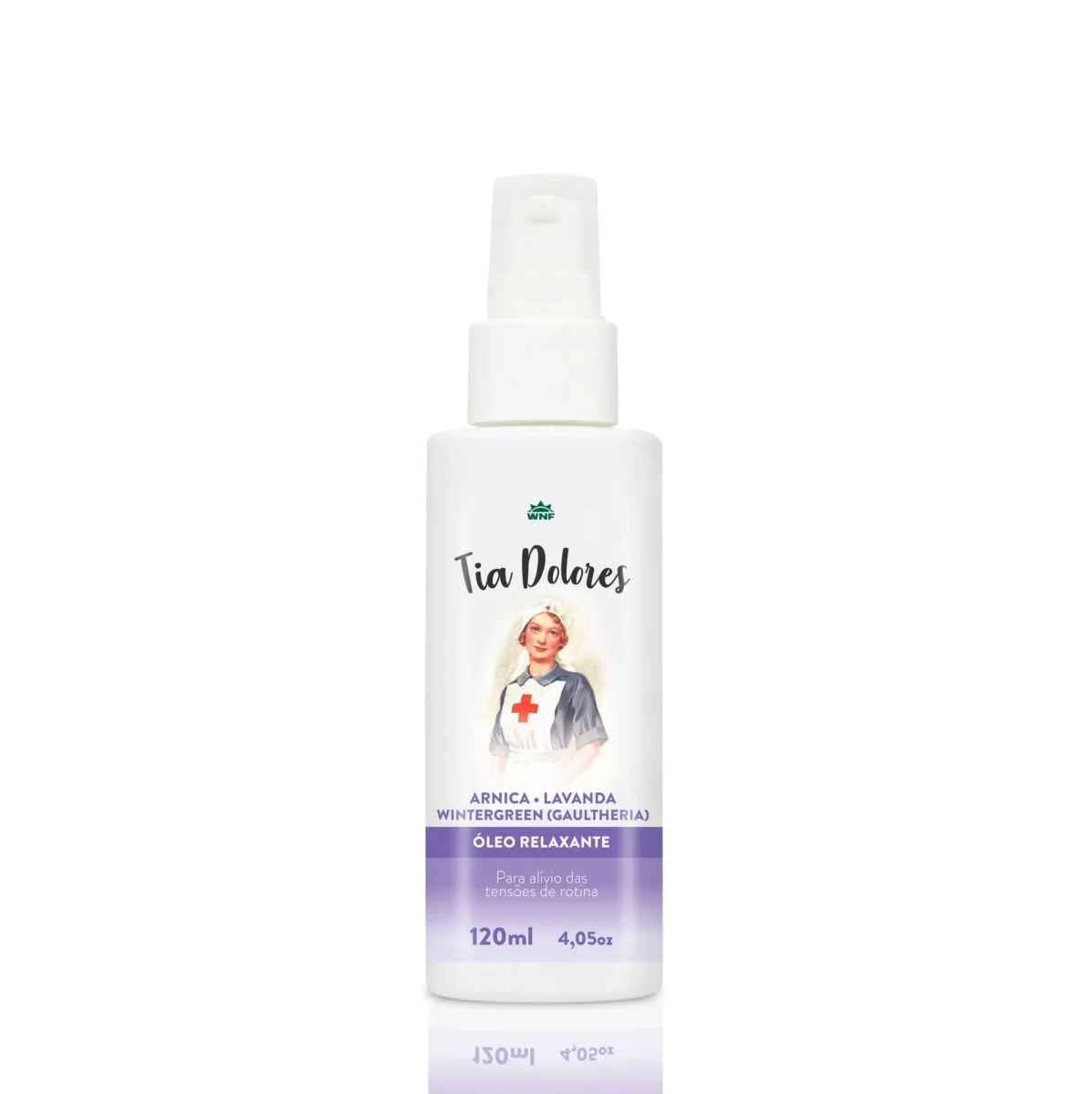 Óleo Relaxante Tia Dolores Para Dores Musculares(120ml) WNF