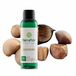 Óleo Vegetal de Andiroba Orgânico Prensado a Frio Terraflor – 60ml