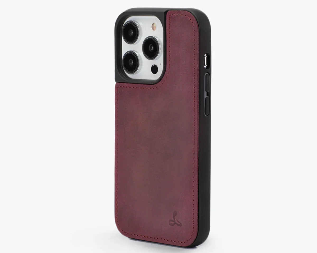Apple iPhone 14 Pro - Vintage Leather Back Case - Image 4