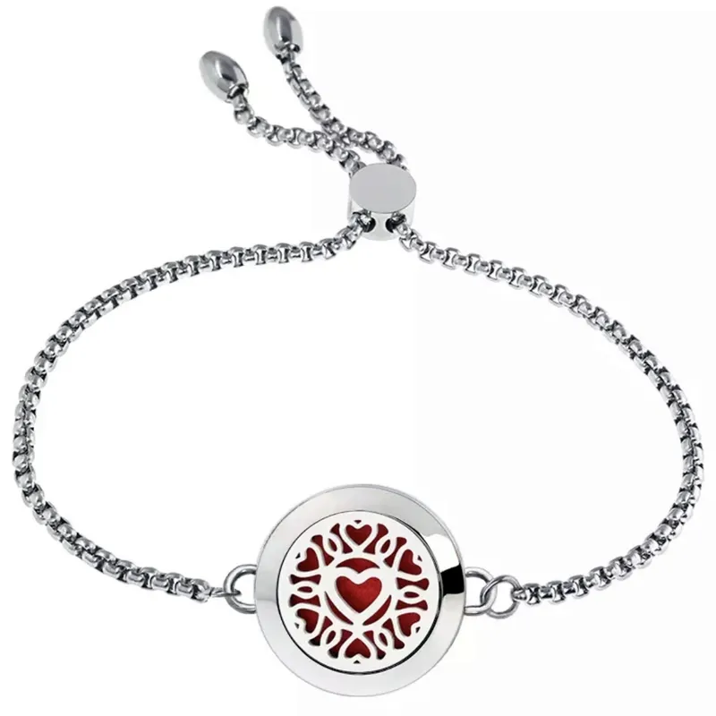 Pulseira Difusora Coração Aço Inox Premium 316L – 20mm - Image 5