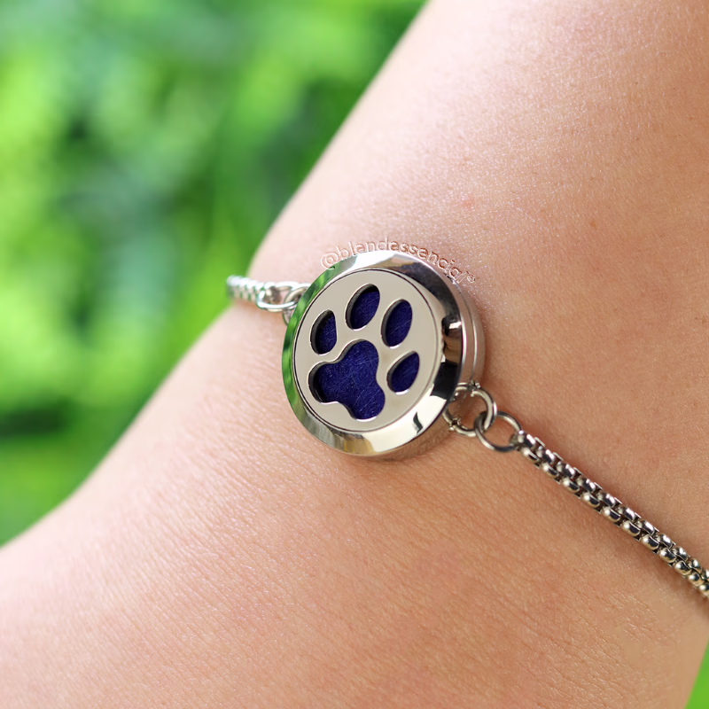 Pulseira Difusora Love Pet Aço Inox Premium 316L- 20mm - Image 2