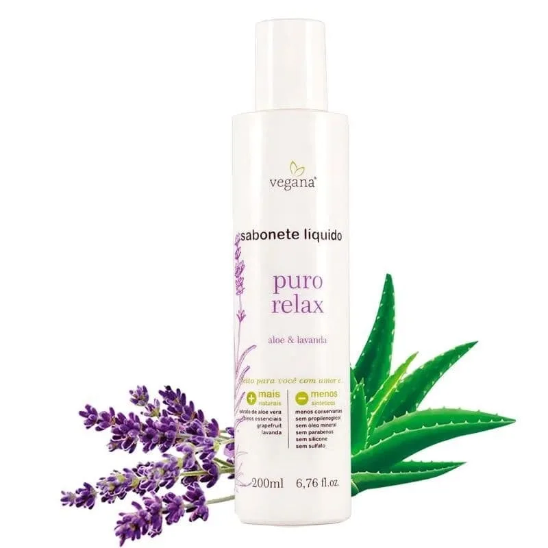 Sabonete Líquido Puro Relax Vegana (200ml) WNF