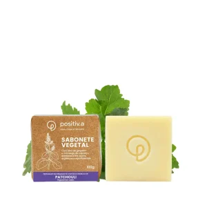 Sabonete Vegetal Hidratante de Patchouli Positiv.a – 100 g