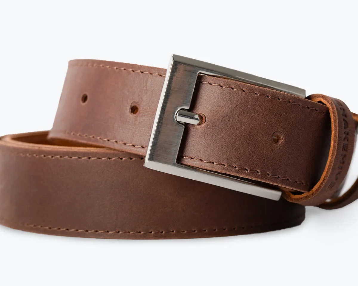 Vintage Leather Belt - Image 6