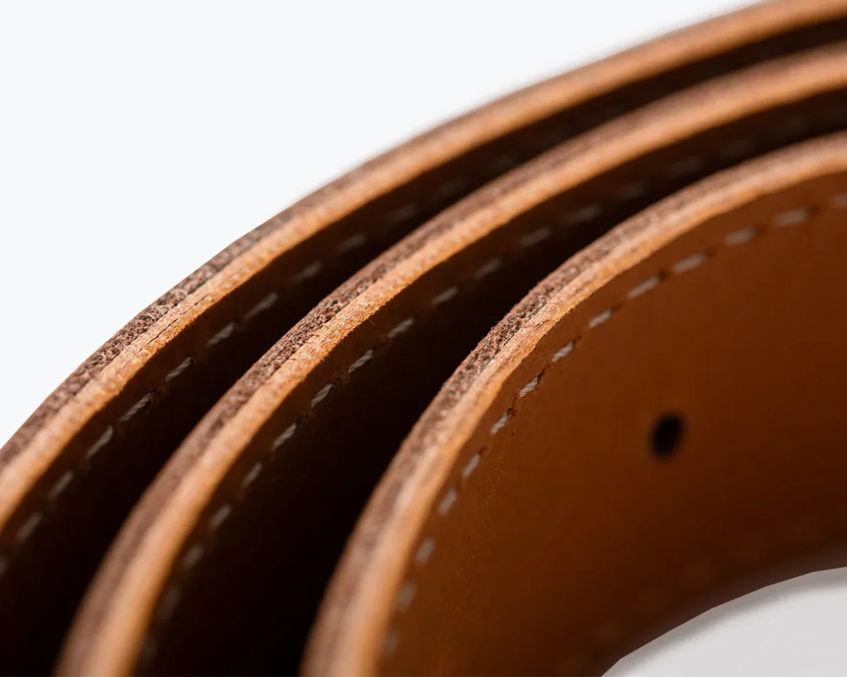 Vintage Leather Belt - Image 9