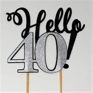 Topo de bolo 40 Anos