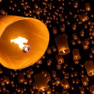 1 Balão De São João 90Cm – Cores sortidas