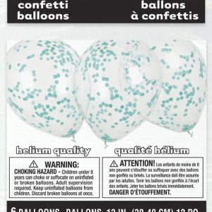 Balões Com Confettis – Verde