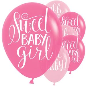 Balões Oh Baby Sweet Baby Girl