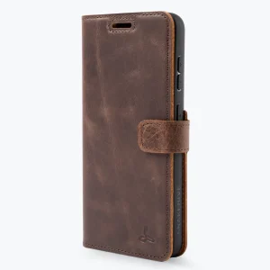 Samsung Galaxy S26 - Vintage Leather Wallet Phone Case