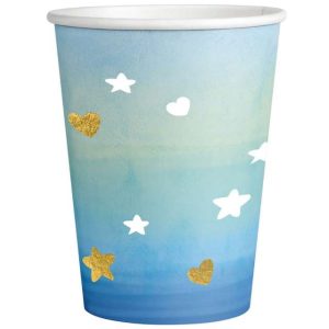 Copos Azul Celeste