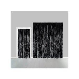 Cortina Decorativa – Preto 240Cm