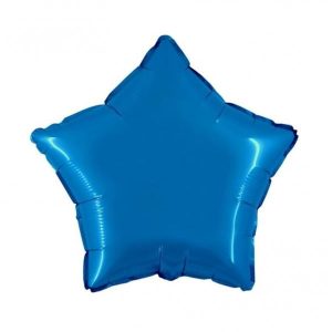 Balão Estrela Foil 45 Cm – Azul