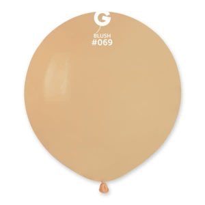 25 Balões Pele Pastel Naturals de 48 cm GEMAR